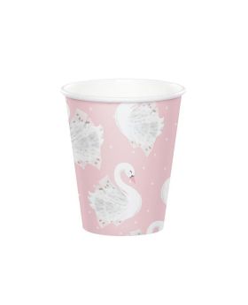 Swan Party Cups 266ml, pk8