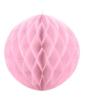 Light Pink Paper Honeycomb Ball 30cm