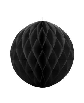 Black Paper Honeycomb Ball 20cm