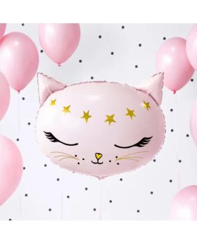 Cute Cat Shaped Foil Balloon 19"