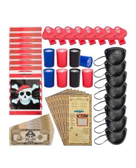 Pirate Party Bags Fillers, pk48