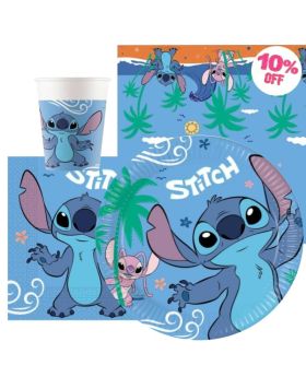 Stitch Party Tableware Pack for 8