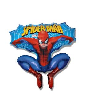 Spiderman Shaped Foil Balloon