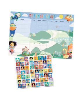 Moon and Me Reward Chart & Stickers