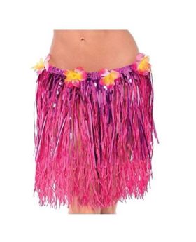 Hawaiian Grass & Tinsel Adult Hula Skirt