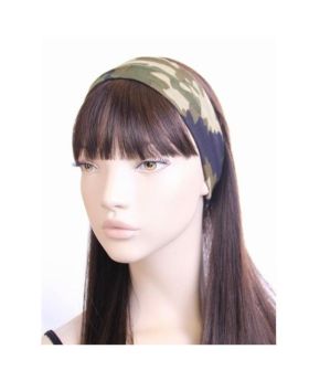Camouflage Knitted Fabric Bandeau