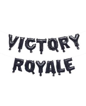 Fortnite Victory Royale Letter Balloon Banner 8"