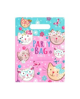 Pink Kittens Party Bags, pk8