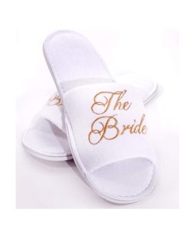 SPA Slippers for the Bride