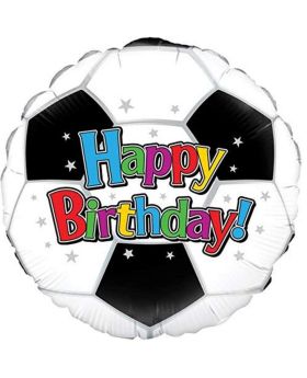 Football Birthday Foil Balloon 18"