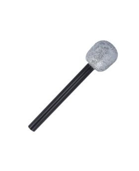 Silver Microphone 26cm
