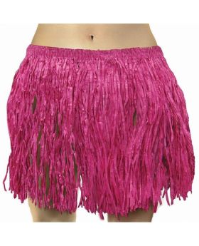Pink Tissue Hula Skirt Adult Standard Size