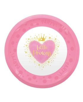 Little Princess Party Reusable Plates 21cm