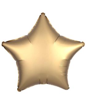 Gold Satin Star Foil Balloon