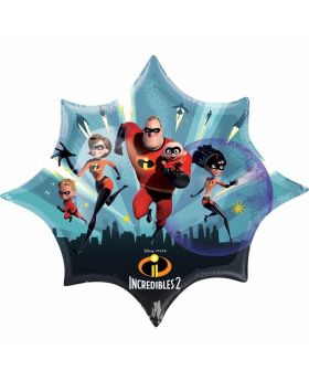 The Incredibles 2 SuperShape Foil Balloon 35''