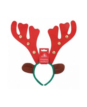 Reindeer Antlers with Bells