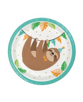 Sloth Party Lunch Plates