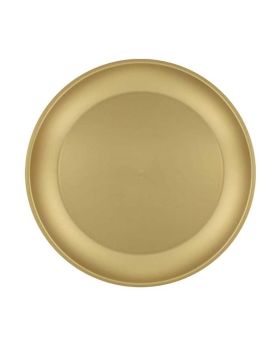 Gold Reusable Plate 21cm