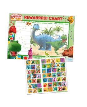 Dinosaur Roar! Reward Chart & Stickers