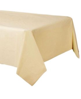 Ivory Square Paper Tablecovers 90cm, pk2