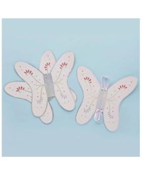 Card Fairy Wings with Ribbon