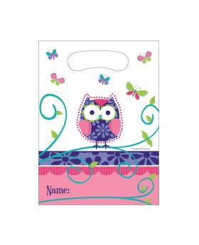 Owl Pal Birthday Party Bags, pk8