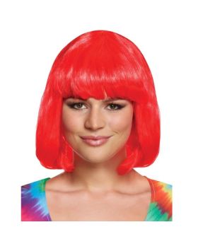 Mid-Length Red Wig