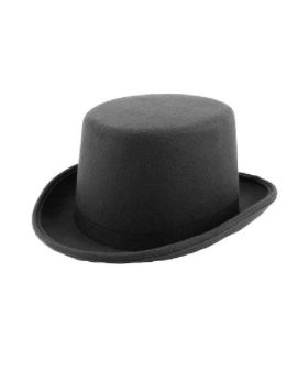 Child Black Topper Hat