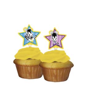 Zou Party Cupcake Toppers