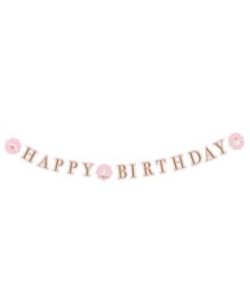 Princess for a Day Party Letter Banner 3m