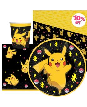 Pokemon Party Tableware Pack for 8