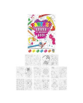 Girls Colour by Numbers Fun Book