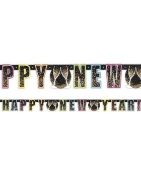 Confetti New Year Jointed Banner 1.5m