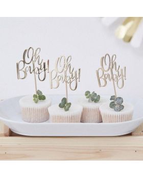 Oh Baby! - Cupcake Toppers - Oh Baby!, pk12