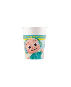 8 Cocomelon Party Paper Cups