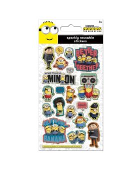 Minions: The Rise of Gru Re-Usable Foil Stickers