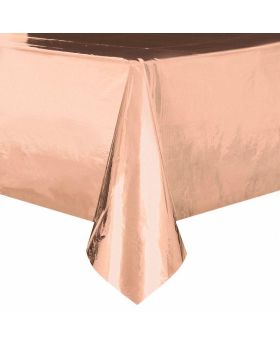Rose Gold Plastic Tablecover