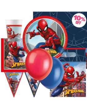 Spiderman Crime Fighter Party Ultimate Pack for 8