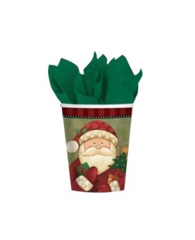Cozy Santa Christmas Party Cups