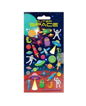 Outer Space Kidscraft Re-Usable Stickers