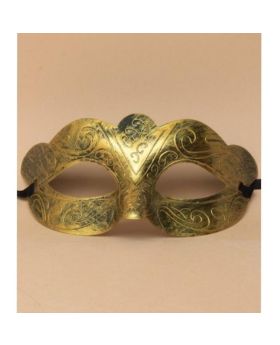 Gold Brushed Metal Effect Mask