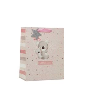 Pink Baby Koala Medium Gift Bag