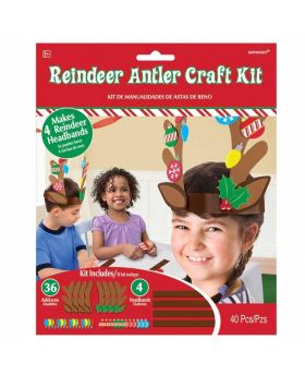 Reindeer Antler Craft Kit for 4