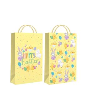 Easter Paper Bag, One Supplied, 2 Assorted Designs