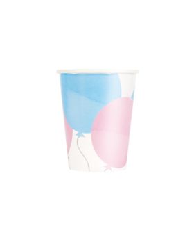 Gender Reveal Party Cups 270ml, pk8