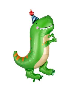 Dino-Mite Party SuperShape Foil Balloon 26"x 34"