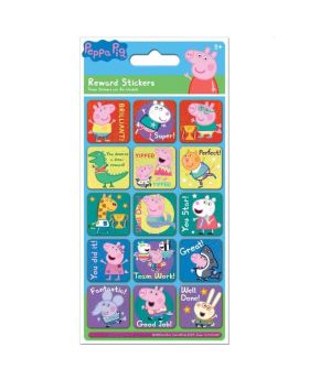 Peppa Pig Caption Foiled Stickers