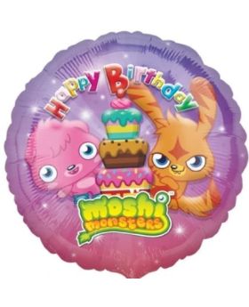 Moshi Monsters Happy Birthday Foil Balloon 18"