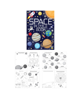 Space Fun Puzzle Book