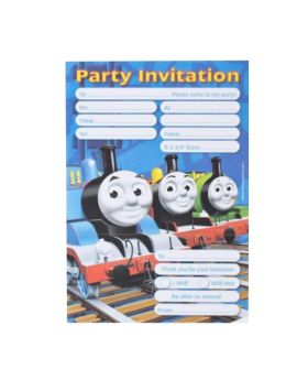 20 Thomas the Tank Party Invitations